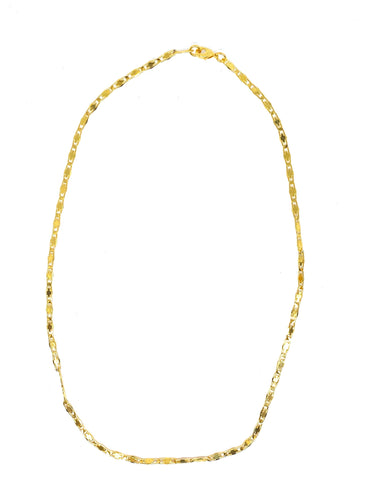 The Isabella delicate necklace - gold 24kt