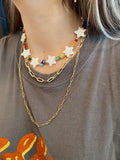 The “Rockstar” millefiori necklace