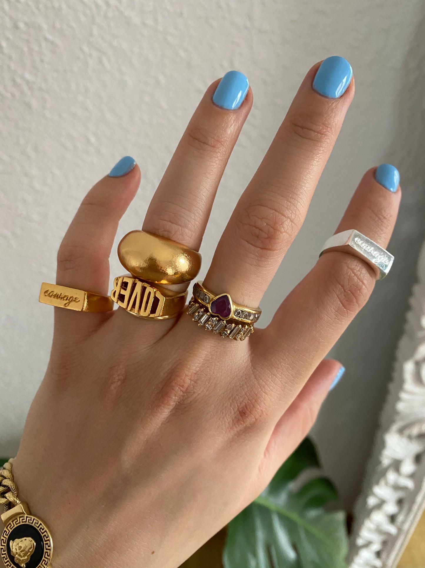 The “DOME” ring - gold or silver