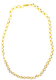 The grazzia braid chain - Necklace - gold 24kt
