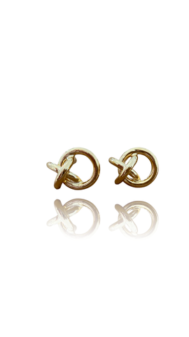 The “XOXO” mini earrigns - gold or silver