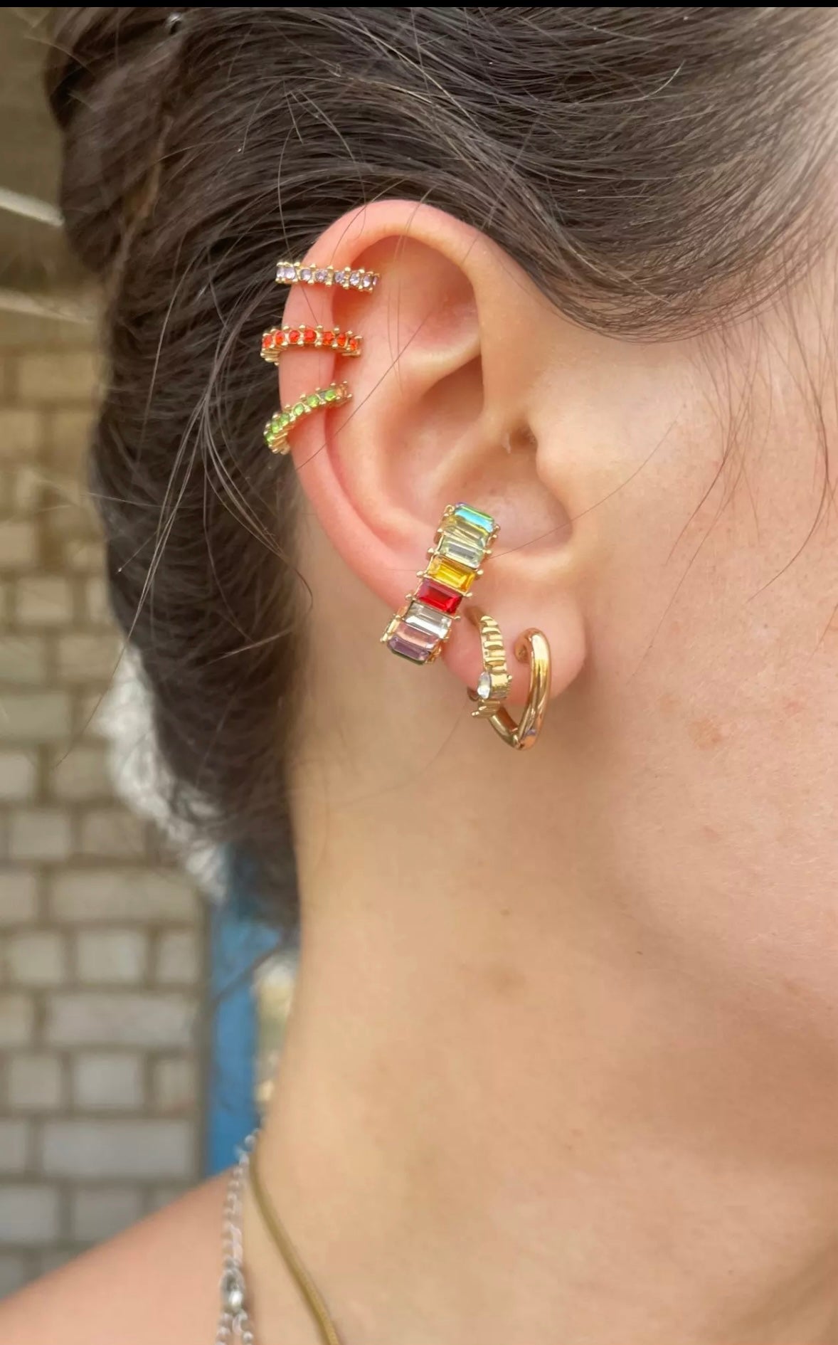 Mini circons EARCUFSS ( colors inside )