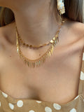 Mil spikes - gold 24k - necklace