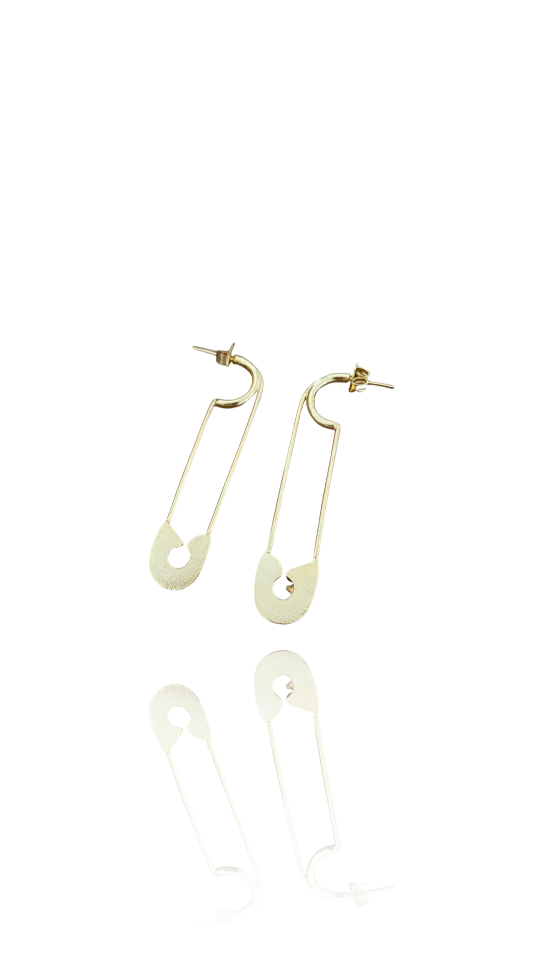 The chunky safety pin - gold or silver