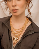 The chloé Braided necklace - Gold 24kt or silver 925