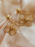 Big Blossom - 3D - flower - gold 24KT