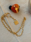 La clé de mon coeur - Necklace - with key charms removable.