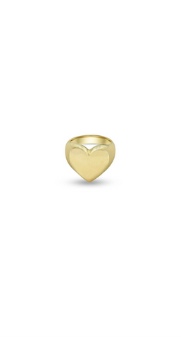 “ CLÉMENTINE “ - Heart Ring 🤎🤍💛