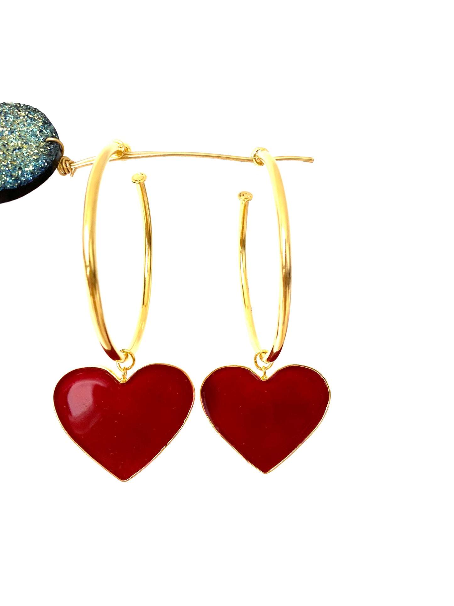 SUPER LOVE HOOPS - Luxury gold 24KT finished