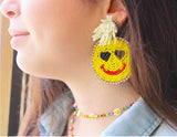 Happy face - beads luxury