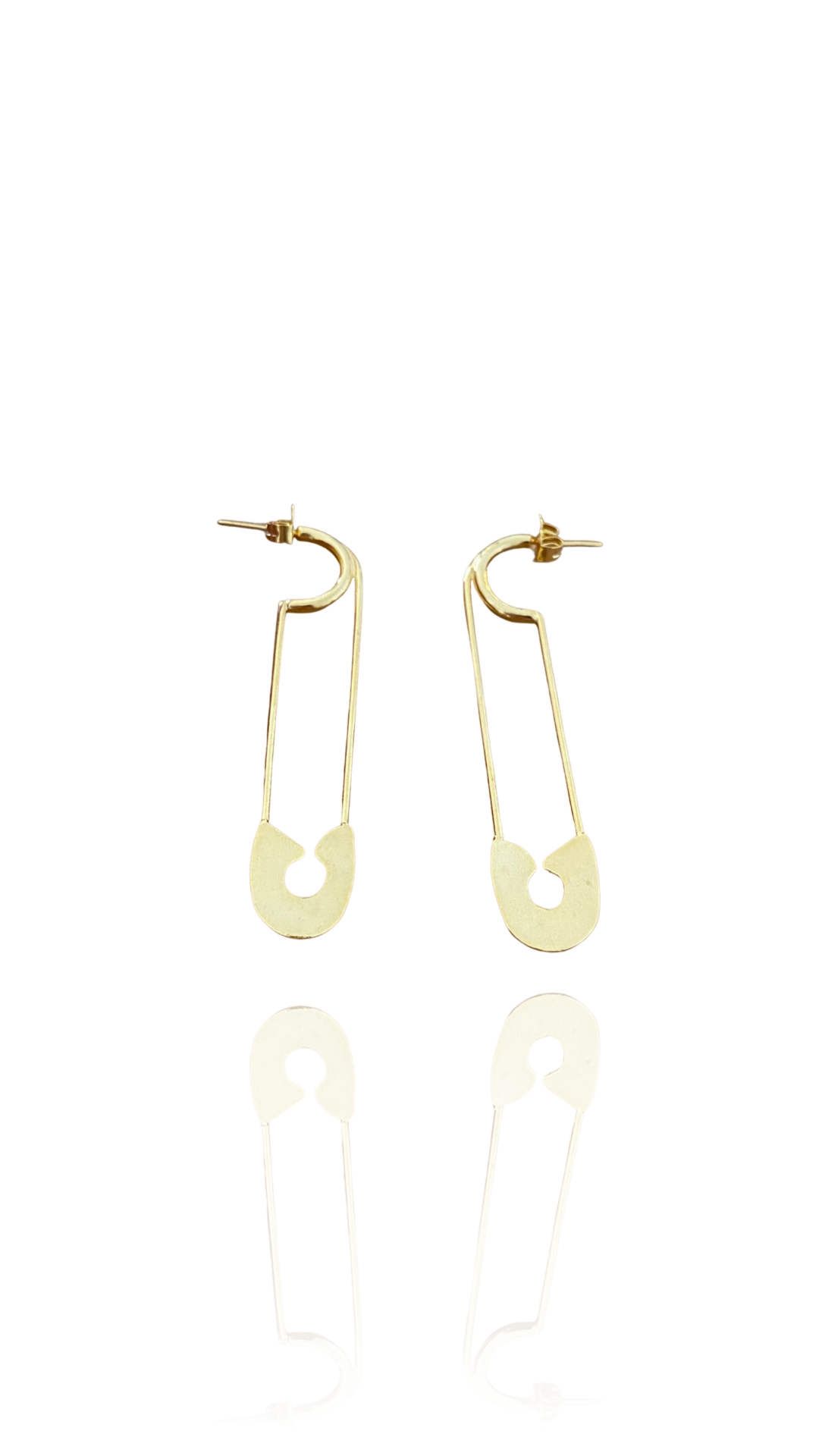 The chunky safety pin - gold or silver
