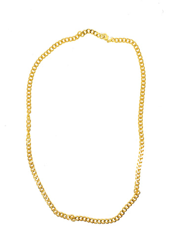 The Sophie Flat chain - gold 24kt or silver 925