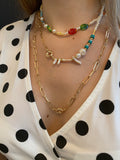 The “infinite links” large - multi ways - necklace