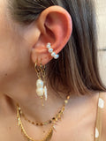 The cultivate pearls - mini hoops - irregular