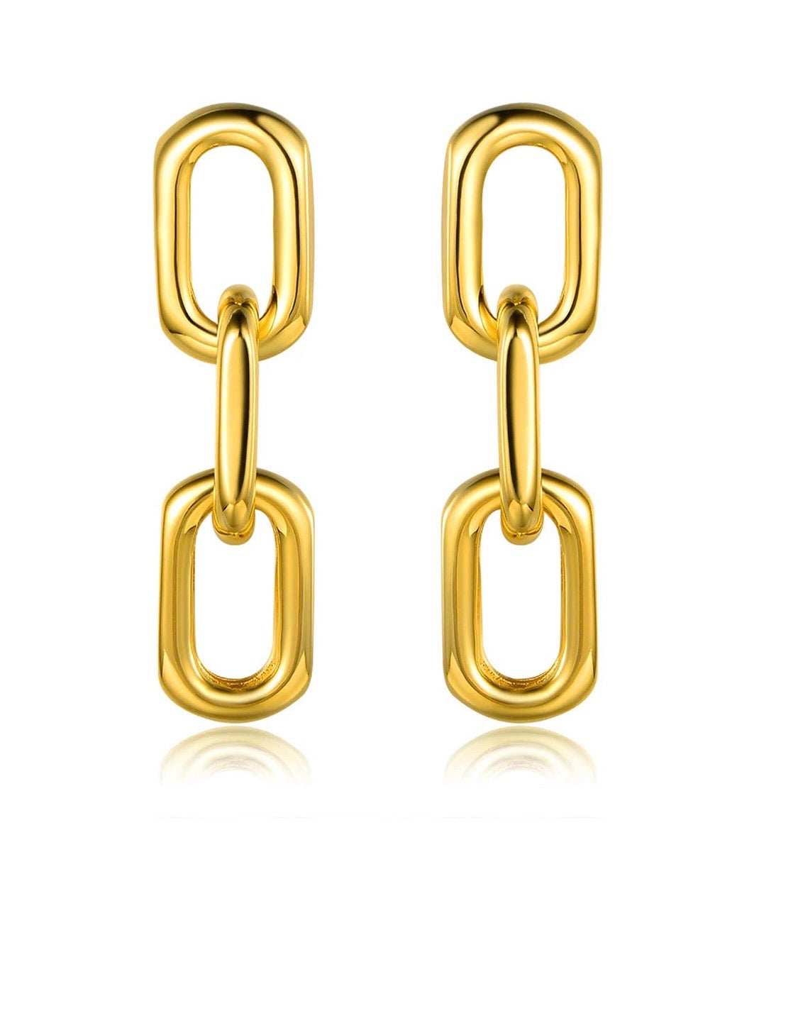 Médium chains pendants - Gold 24KT- SOLD INDIVIDUALLY