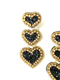 Triple love Cascade beads - Luxury handmade