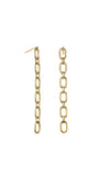 Tiny chains piercings - gold 24k - SOLD INDIVIDUALLY