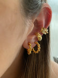 “Camille” earcuffs - gold 24kt or Silver 925