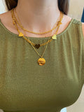 The “MultiHeart” Sophie necklace - Gold24k