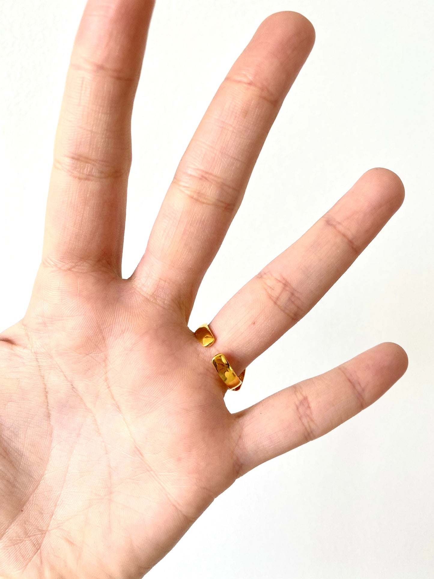 Mini Eye 👁 ring - gold 24KT plated