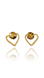 The “tiny hearts” studs - gold or silver