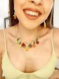 Fruit punch Necklace