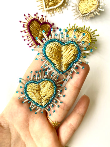 Mini “SUNhearts” - beads luxury