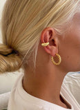 “Camille” earcuffs - gold 24kt or Silver 925