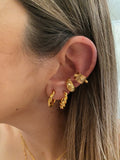 “Margot” mini hoops - Gold 24KT