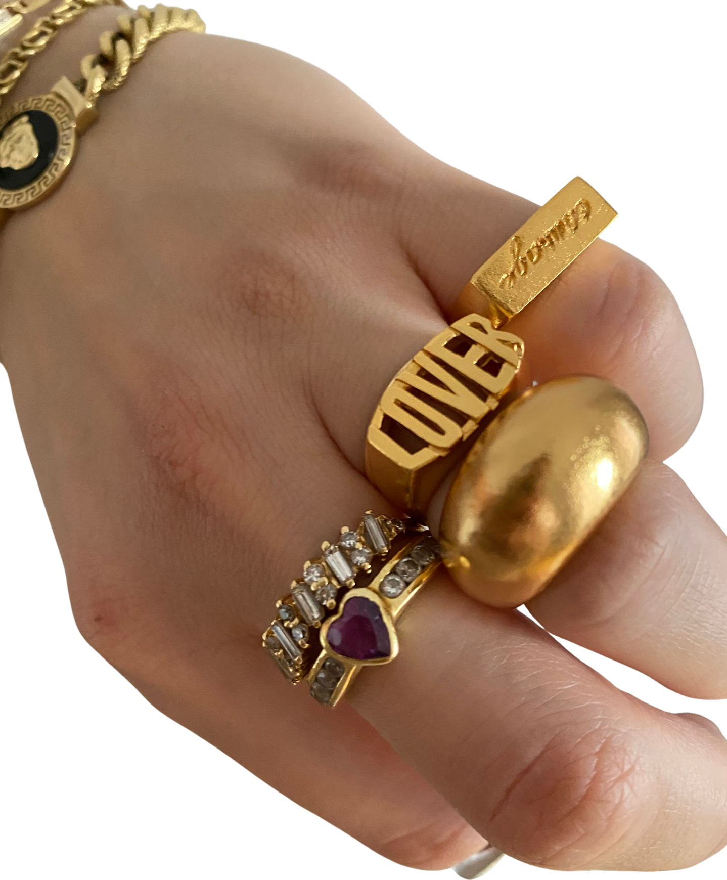 The “DOME” ring - gold or silver