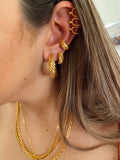 “Camille” earcuffs - gold 24kt or Silver 925