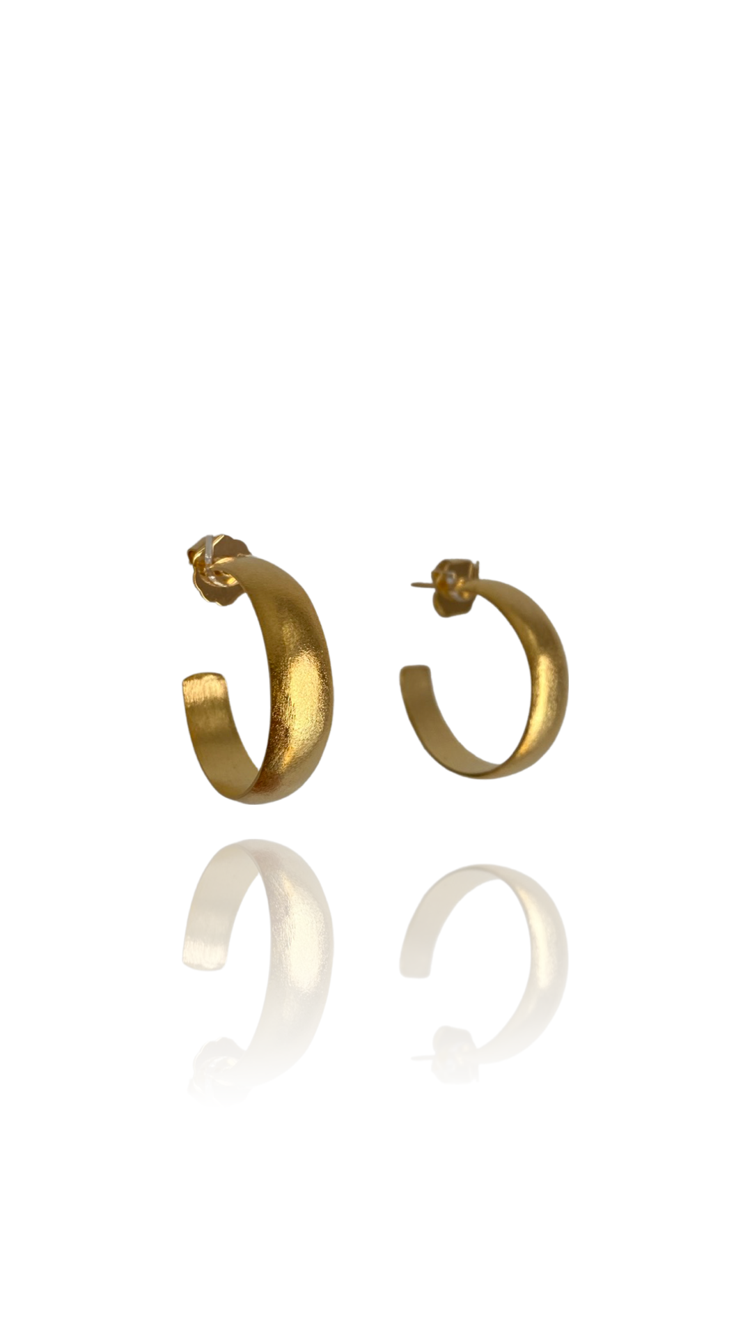Vittoria Hoops - gold or silver- Basic and timeless
