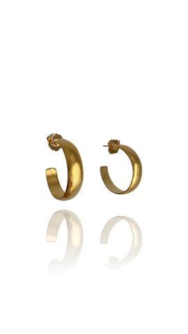 Vittoria Hoops - gold or silver- Basic and timeless