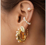 The Multi Pearl Earcuff - no perforation -