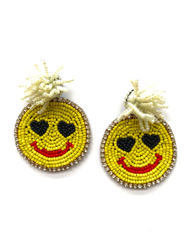 Happy face - beads luxury