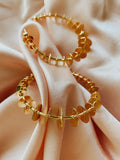 Gypsy Soul - Coins Hoops - Gold 24KT