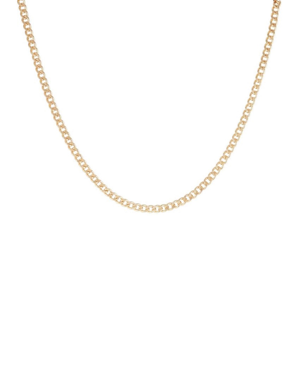 The Sophie Flat chain - gold 24kt or silver 925