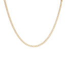 The Sophie Flat chain - gold 24kt or silver 925