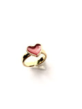 Mini chiquito - Heart ring - 24k gold plated