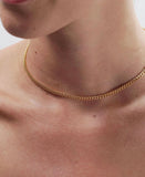 The Sophie Flat chain - gold 24kt or silver 925