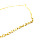 Tiny Slabons - necklace - gold 24KT or silver 925