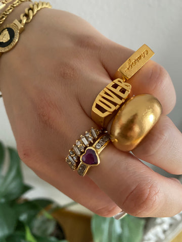 Courage ring - gold or silver