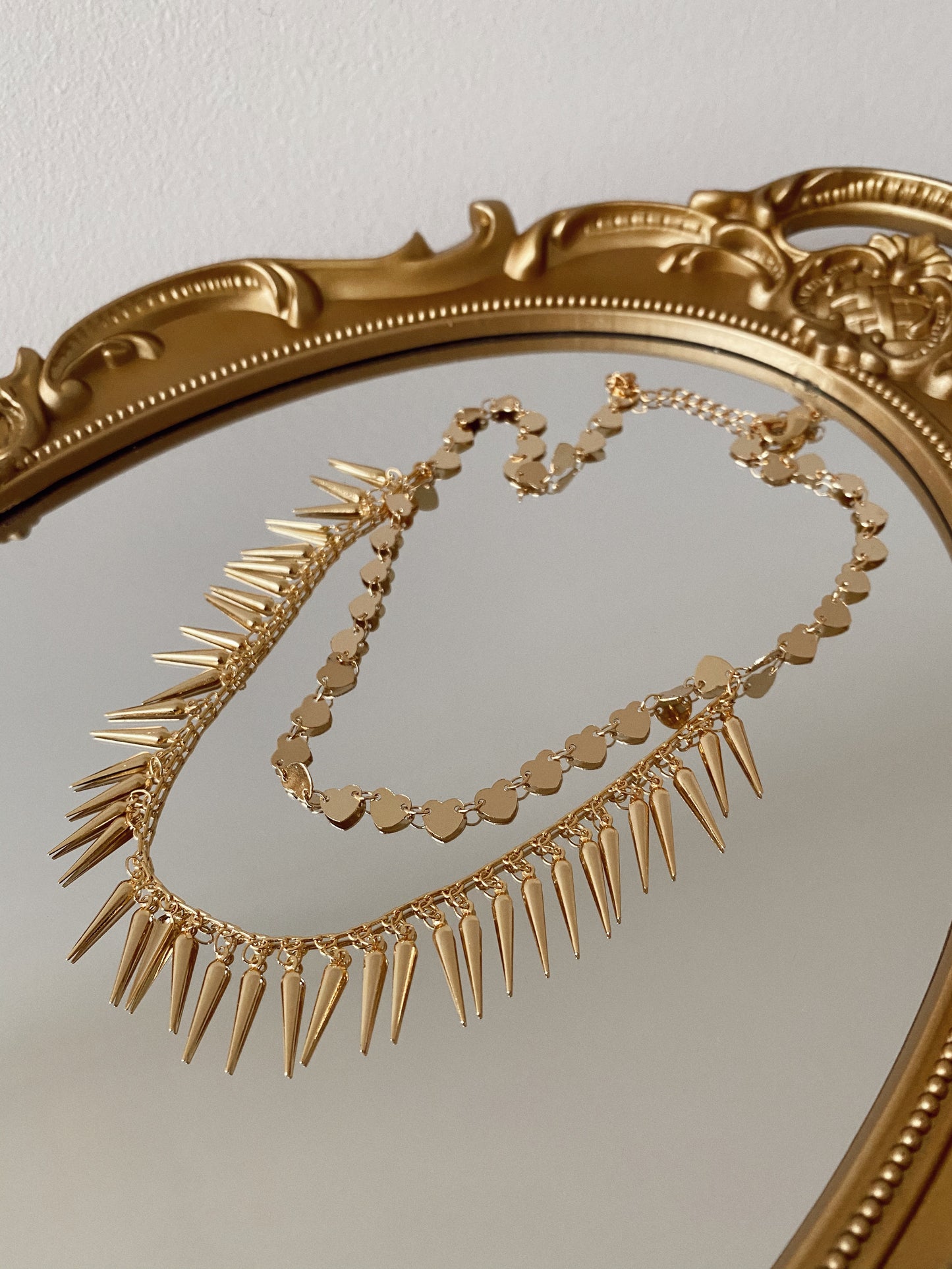 Mil spikes - gold 24k - necklace