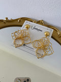 Big Blossom - 3D - flower - gold 24KT