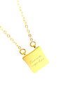 “ Trust in the magic of you” - necklace - Gold 24KT