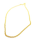 Tiny Slabons - necklace - gold 24KT or silver 925