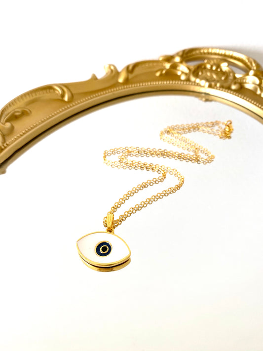 Tercer Ojo 👁 - Mini Eye necklace - gold 24kt