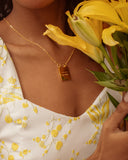 “ Trust in the magic of you” - necklace - Gold 24KT