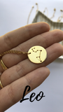 CONSTELLATIONS - Zodiac- Necklace 24k Gold