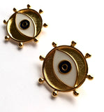 Multibalines “Eye” stud EARRIGNS - gold 24k - SOLD OUT